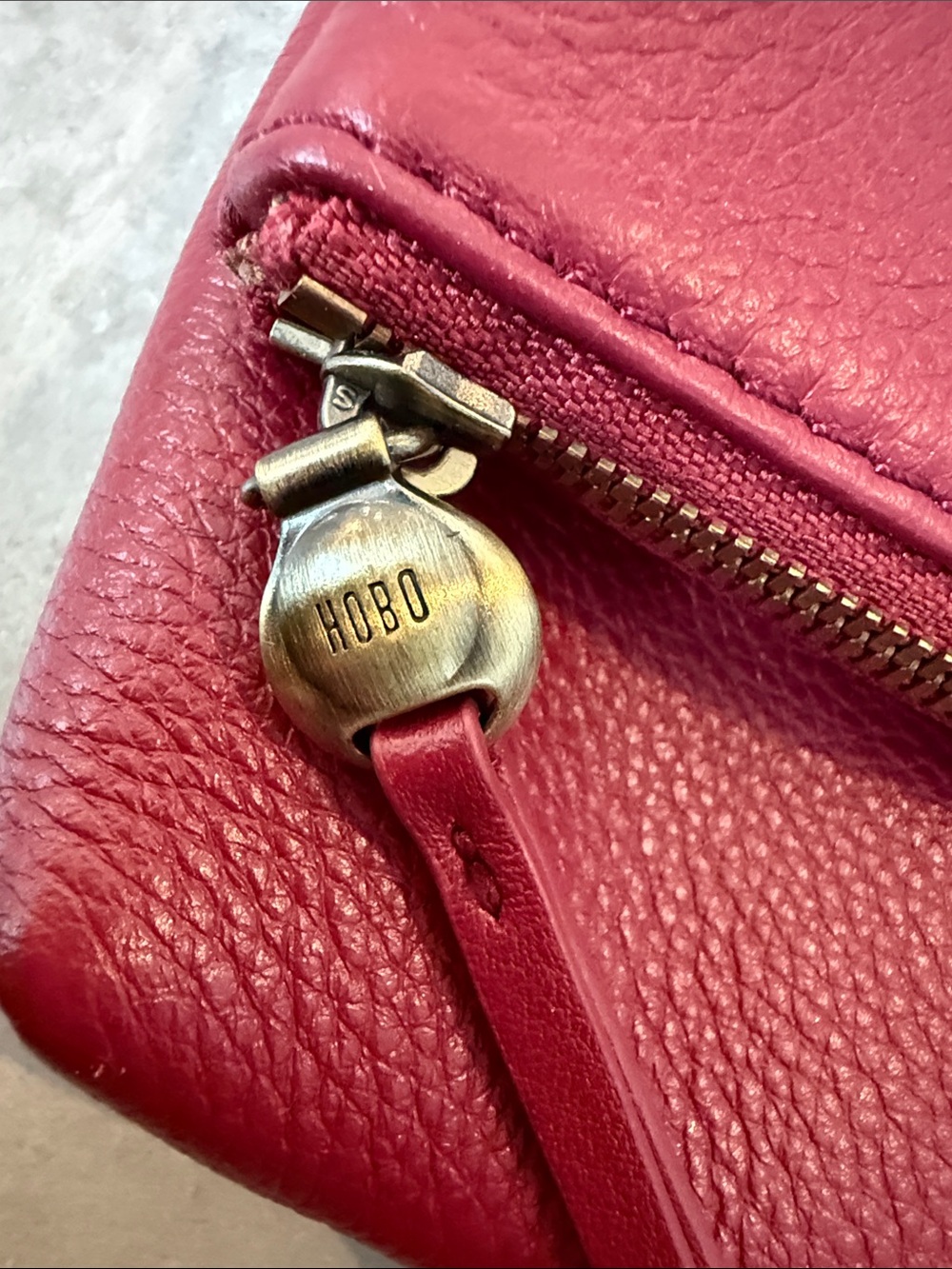 Hobo International Grant small Crossbody Bag in Berry $148 - Picture 10 of 11